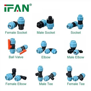 HDPE kompresioni fitinzi