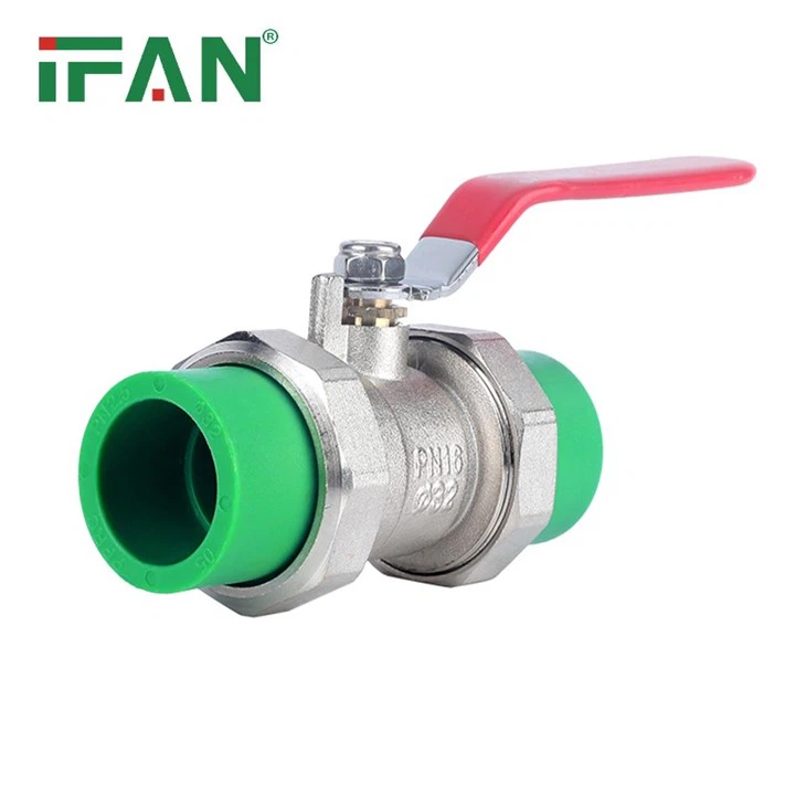 PPR Double Union Ball Valve