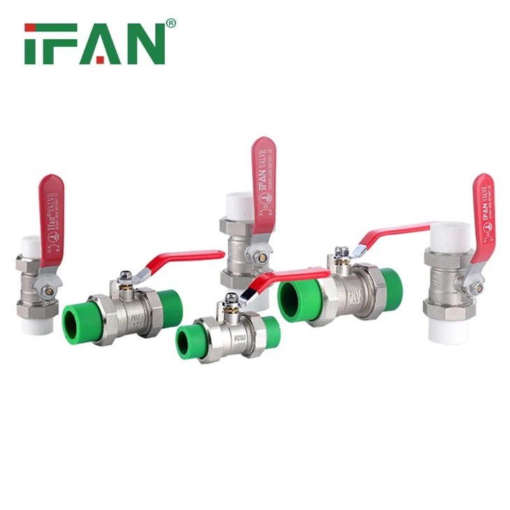PPR Double Union Ball Valve